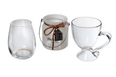 036 Staklene vaze i svećnjaci